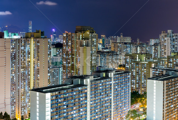 Hong Kong city life Stock photo © leungchopan