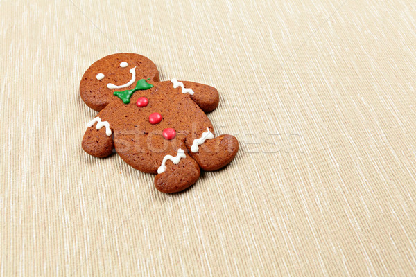 Gingerbread Man Stock photo © leungchopan