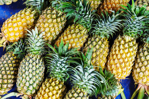 Pineapple pile Stock photo © leungchopan