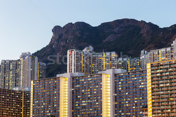 Kowloon residential district Stock photo © leungchopan