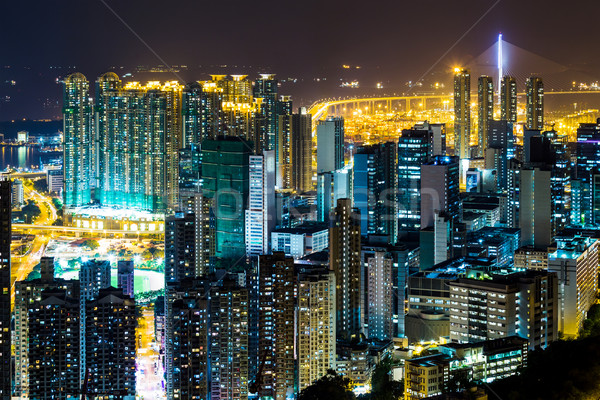 Hong Kong cityscape Stock photo © leungchopan