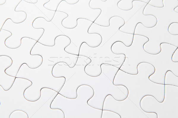 Puzzle cerveau question soutien jeu travail d'équipe Photo stock © leungchopan