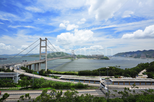 Tsing Ma Bridge Stock photo © leungchopan