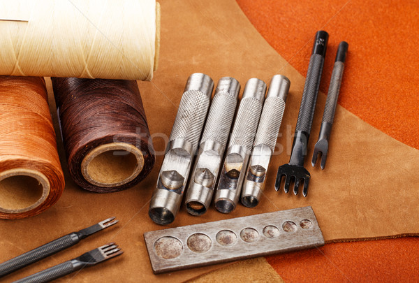 Craft tool for leather accessories Stock photo © leungchopan