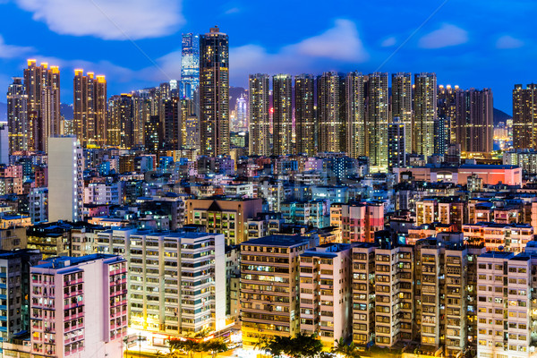 Cityscape in Hong Kong Stock photo © leungchopan