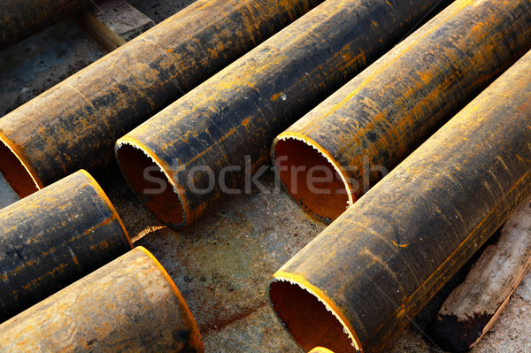 Pipes metal Stock photo © leungchopan