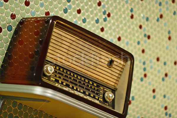 retro radio Stock photo © leungchopan