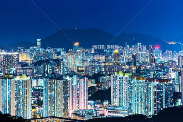 Urban Cityscape in Hong Kong Stock photo © leungchopan