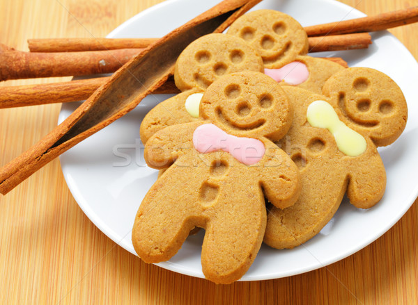 gingerbread men Stock photo © leungchopan