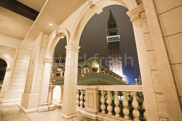 corridor, italian building style  Stock photo © leungchopan