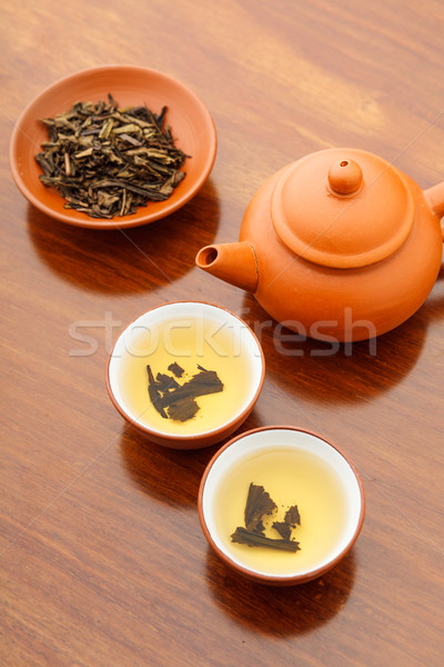 традиционный китайский чай продовольствие Кубок Азии Сток-фото © leungchopan