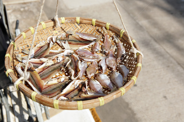 dry fish Stock photo © leungchopan