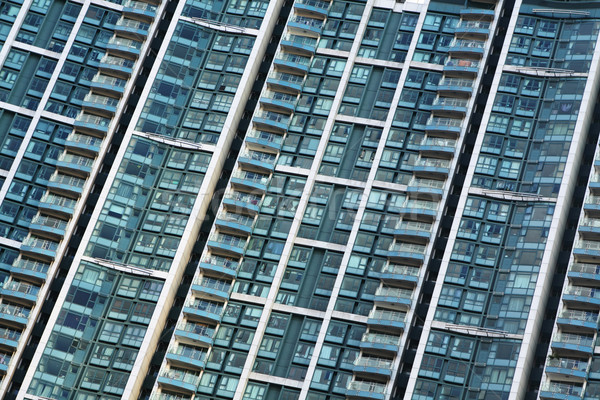 Blocks of flats Stock photo © leungchopan