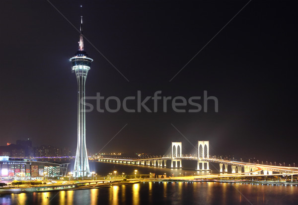 Macau at night Stock photo © leungchopan