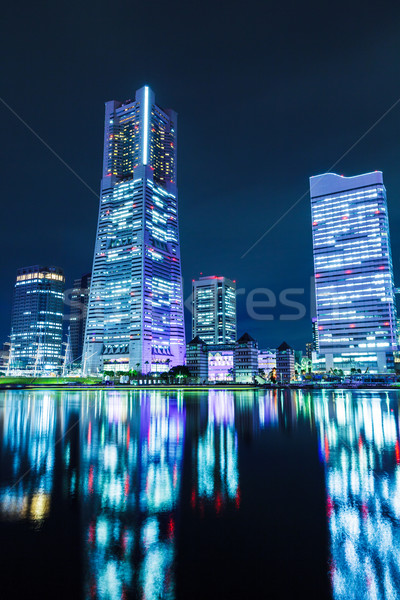 Yokohama skyline Stock photo © leungchopan