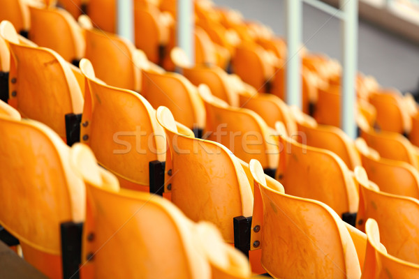 empty stadium seat Stock photo © leungchopan