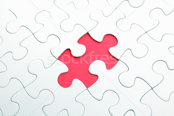 puzzle with missing part Stock photo © leungchopan