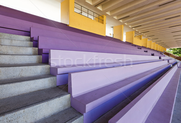 Közönség pad stadion sport színpad Stock fotó © leungchopan