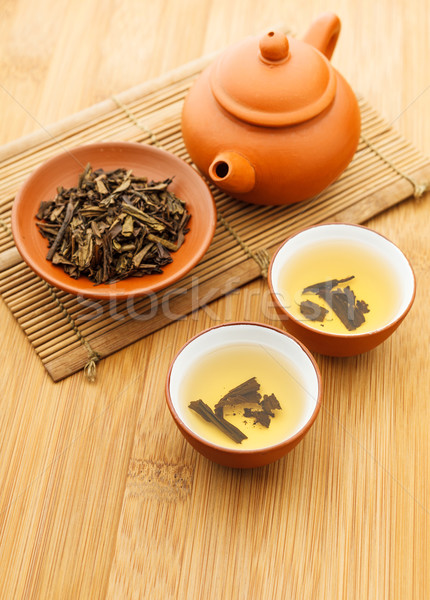 китайский чай продовольствие Кубок азиатских Азии Сток-фото © leungchopan