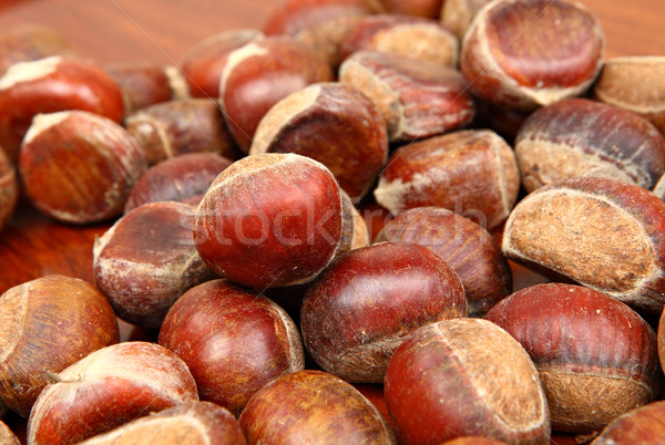 Stock photo: chestnut