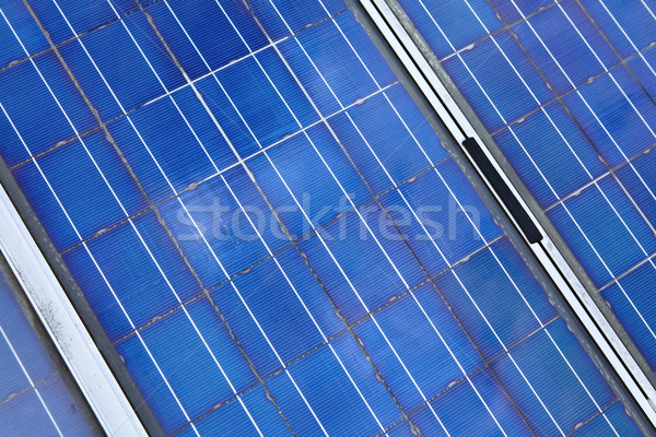solar panel cell Stock photo © leungchopan