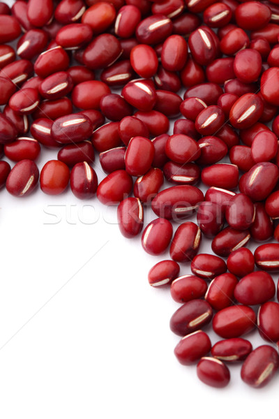 Red Bean Adzuki isolated on white background Stock photo © leungchopan