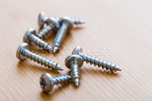 Metal screws  Stock photo © leungchopan