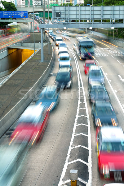 Stok fotoğraf: Trafik · yol · ışık · kentsel · hareket