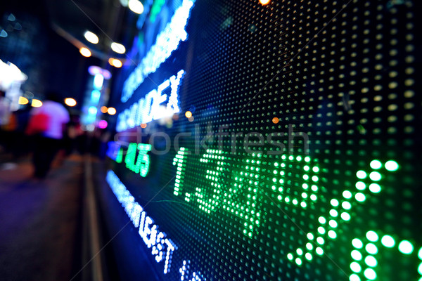 stock market price abstract Stock photo © leungchopan