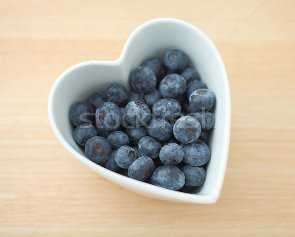 Love blueberry Stock photo © leungchopan