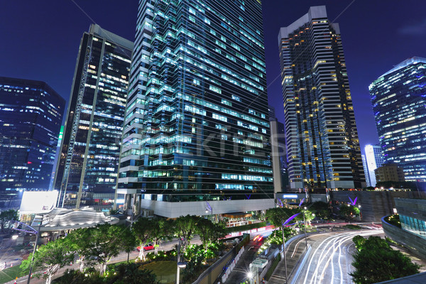 city at night Stock photo © leungchopan