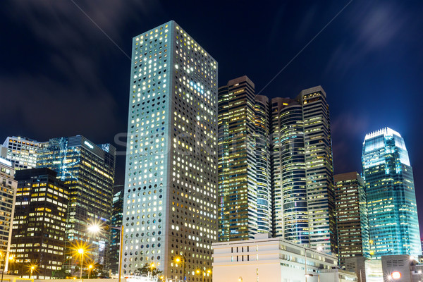 Corporate building in Hong Kong Stock photo © leungchopan