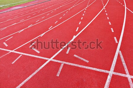 Lopen track textuur verf achtergrond oefening Stockfoto © leungchopan