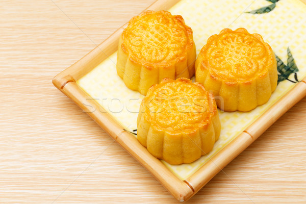 Traditional mooncake Stock photo © leungchopan
