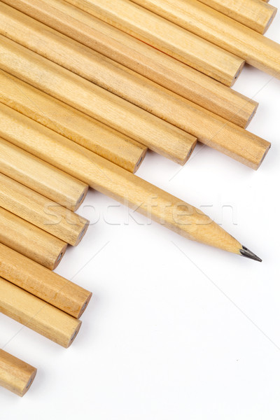 Pencil isolated on white Stock photo © leungchopan