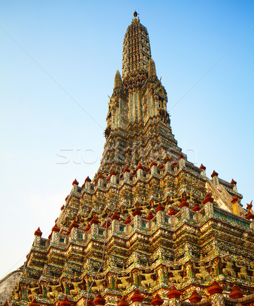 Wat Arun in Bangkok Stock photo © leungchopan