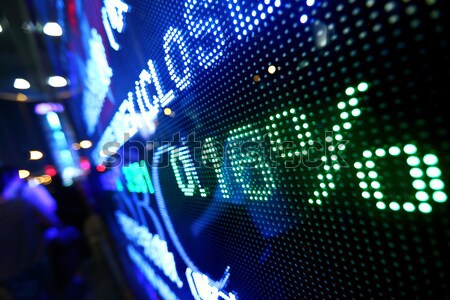 stock market price abstract Stock photo © leungchopan