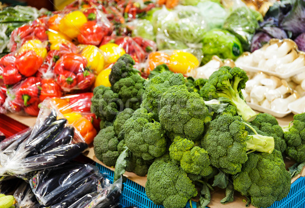 Vegetable in market stall Stock photo © leungchopan