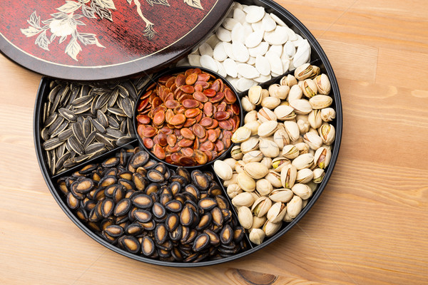 Assorted Snack tray and for Lunar new year  Stock photo © leungchopan