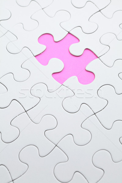 puzzle with missing piece Stock photo © leungchopan