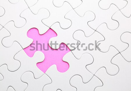 puzzle with missing piece Stock photo © leungchopan