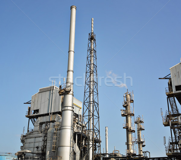 gas processing factory Stock photo © leungchopan