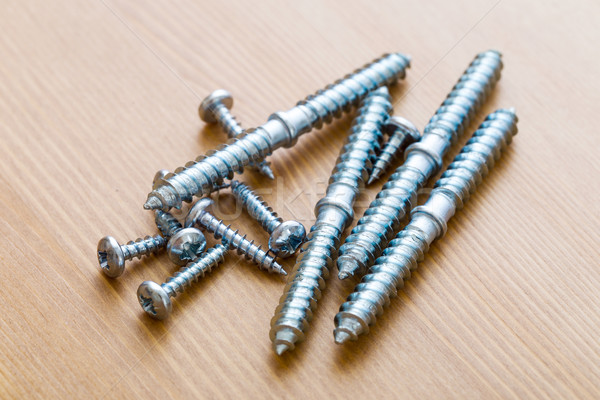 Stock photo: Assorted screws