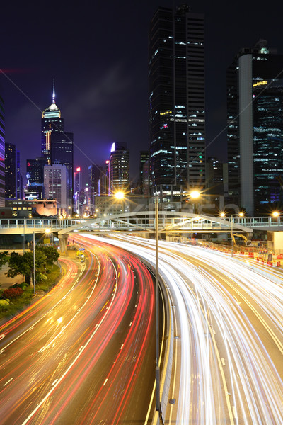 свет как город бизнеса дороги аннотация Сток-фото © leungchopan