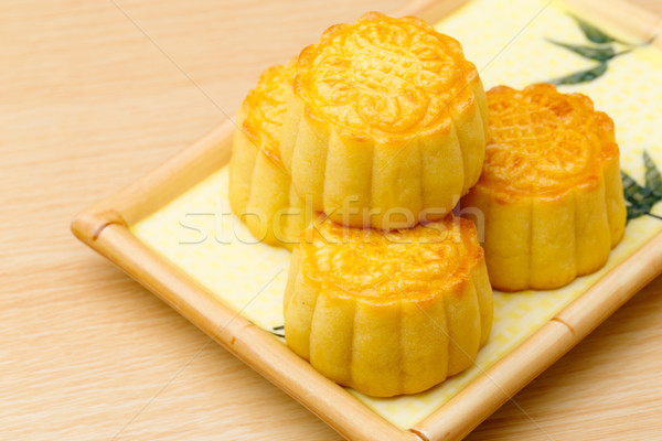 Chinese traditional mooncake Stock photo © leungchopan
