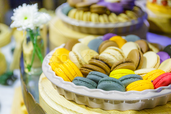 Macaroon Stock photo © leungchopan
