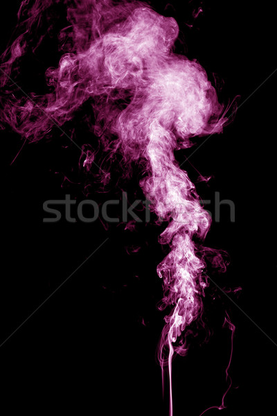 Rózsaszín füst égbolt tűz háttér jég Stock fotó © leungchopan