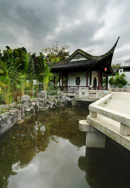 chinese garden Stock photo © leungchopan
