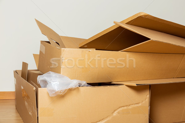 Opened Carton box  Stock photo © leungchopan