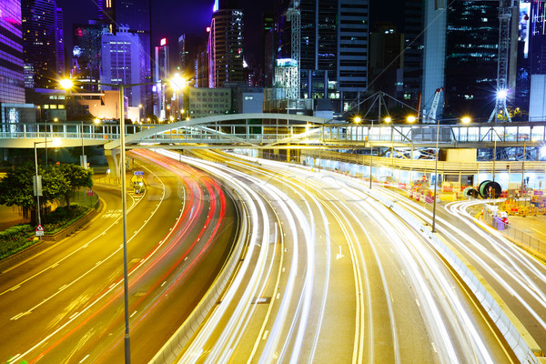 Traffic light on highway Stock photo © leungchopan